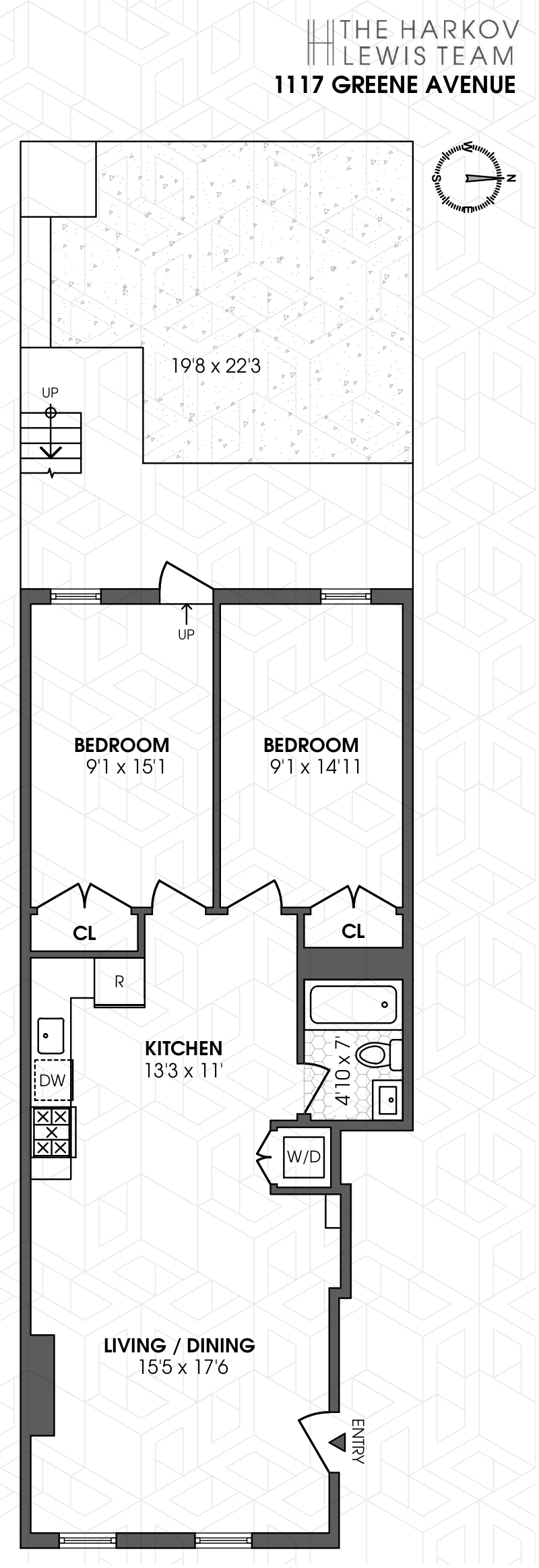Floorplan for 1117 Greene Avenue