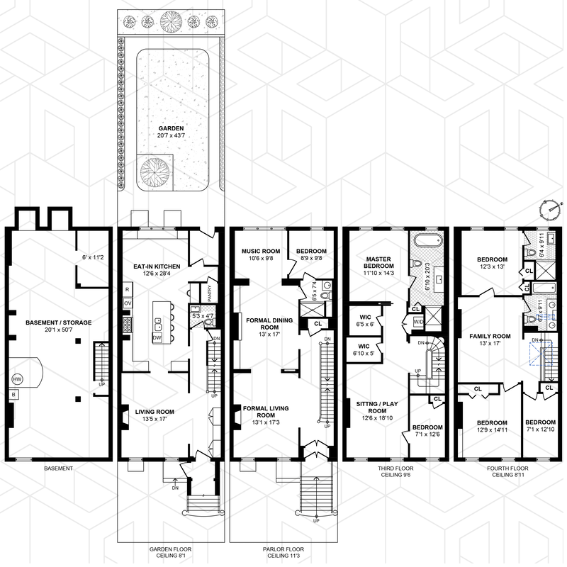 Floorplan for 1024 Garden Street