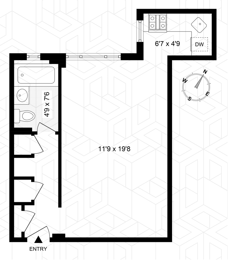 Floorplan for 130 Eighth Avenue