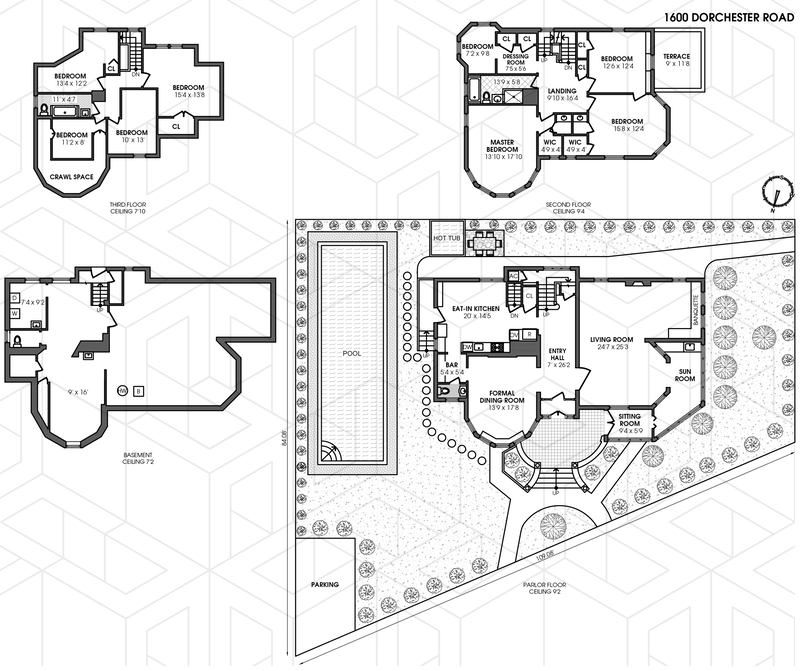 Floorplan for 1600 Dorchester Road