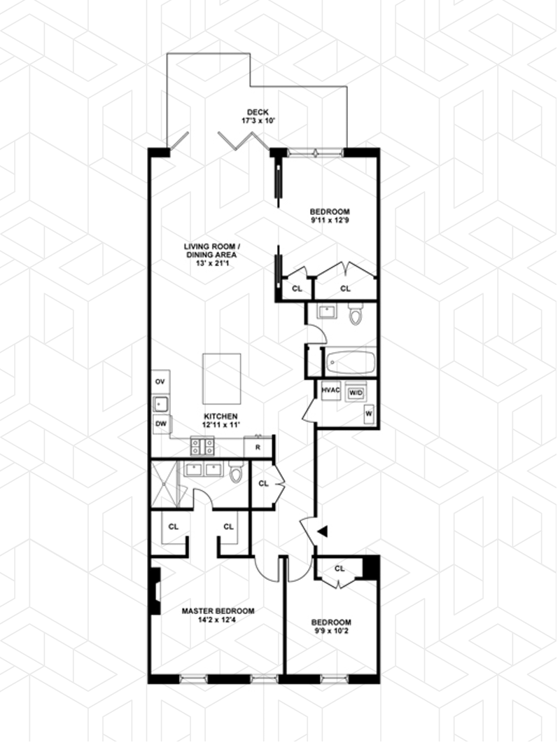 Floorplan for 728 Bloomfield Street, 3