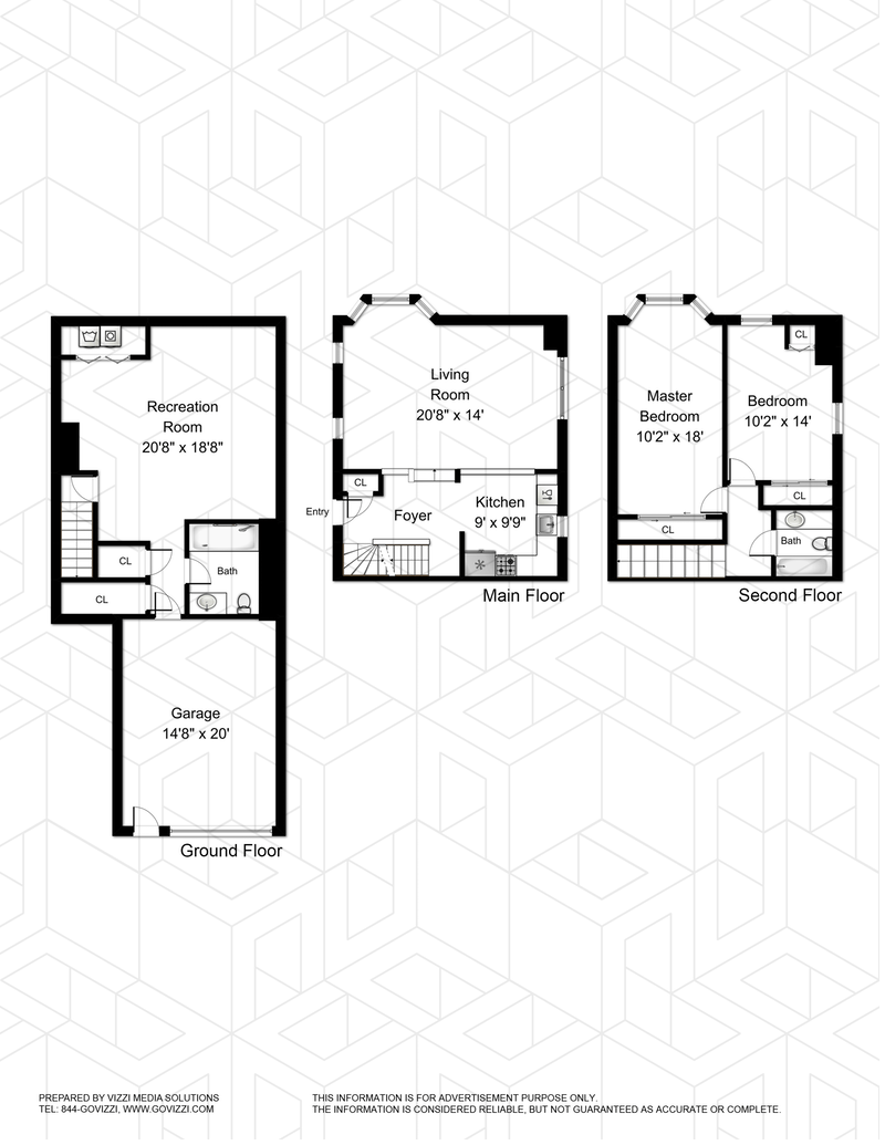 Floorplan for 456 9th St, 13