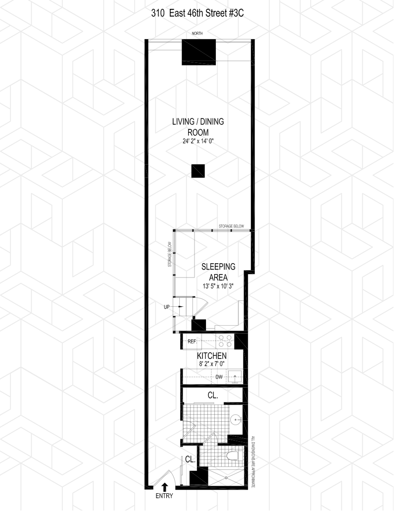 Floorplan for 310 East 46th Street