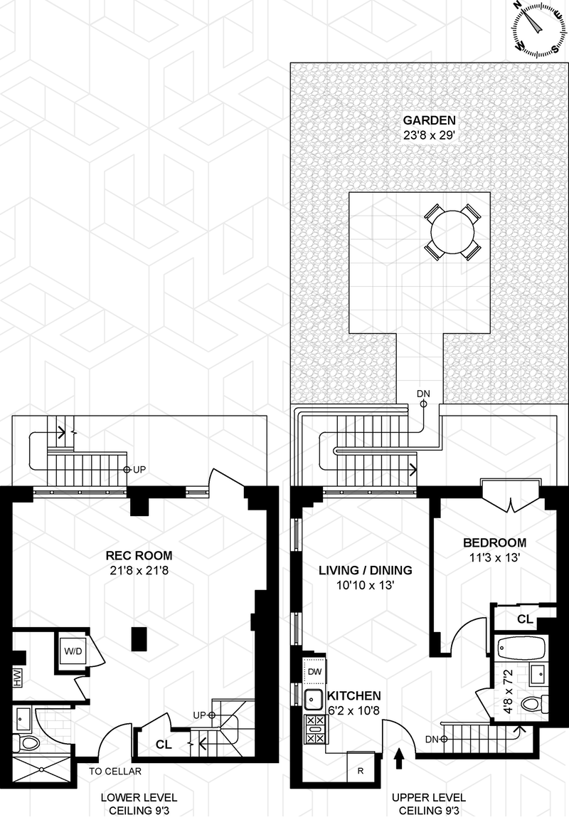 Floorplan for 313 West 117th Street