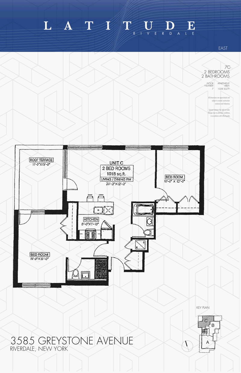 Floorplan for 3585 Greystone Avenue, E7C
