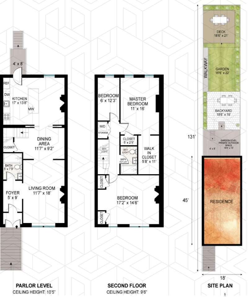 Floorplan for 302 Prospect Place, PARLOR
