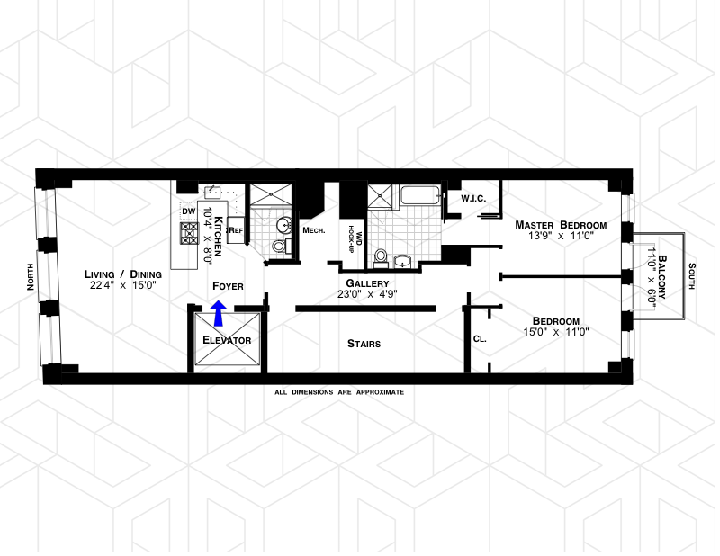 Floorplan for 83 Walker Street, 4