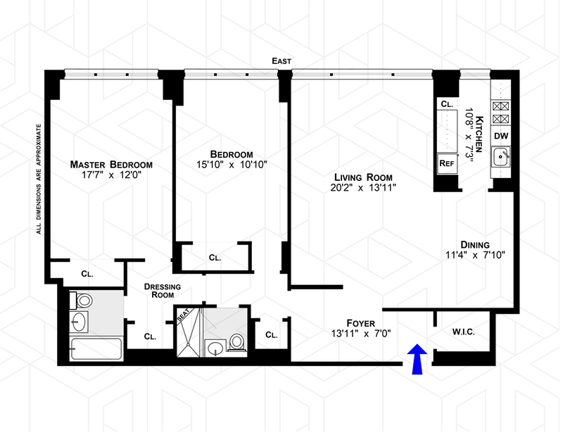 Floorplan for 75 East End Avenue, 3D