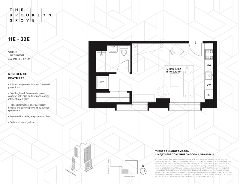 Floorplan for 10 Nevins Street, 14E