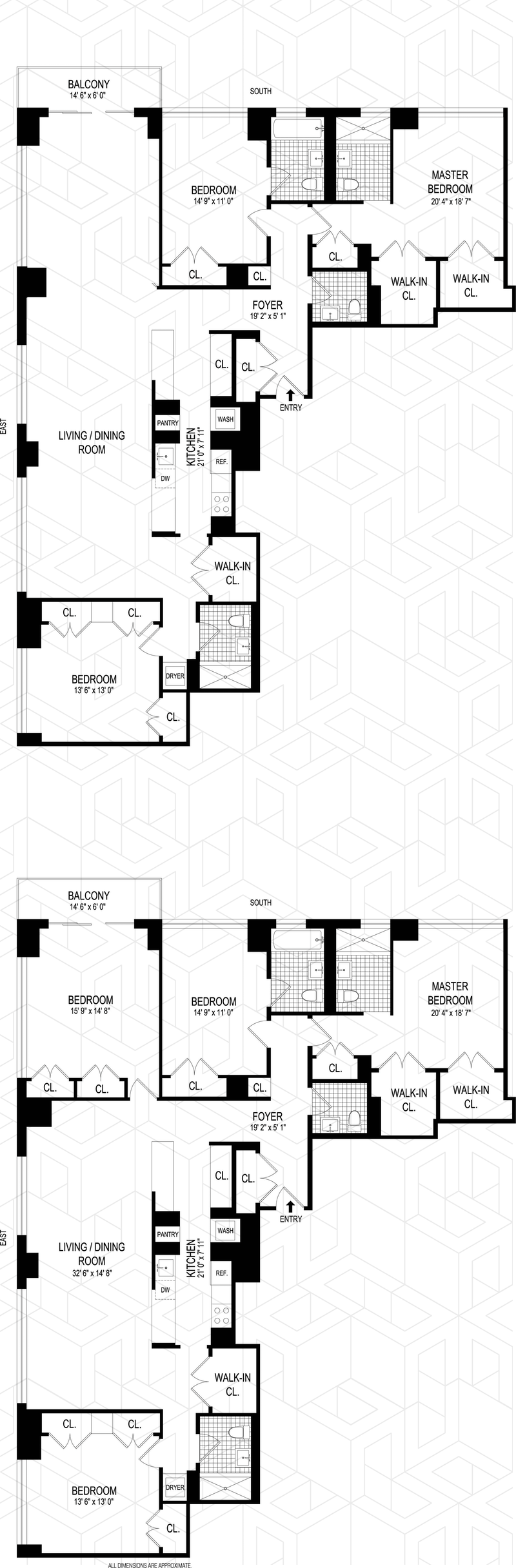 Floorplan for 422 East 72nd Street, 30BC