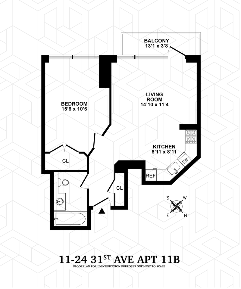 Floorplan for 11 -24 31st Ave