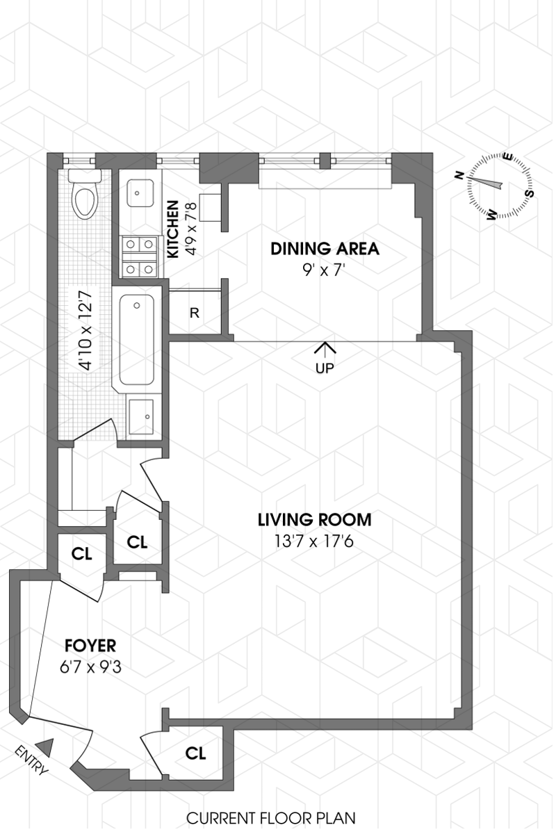 Floorplan for 25 Minetta Lane, 2J