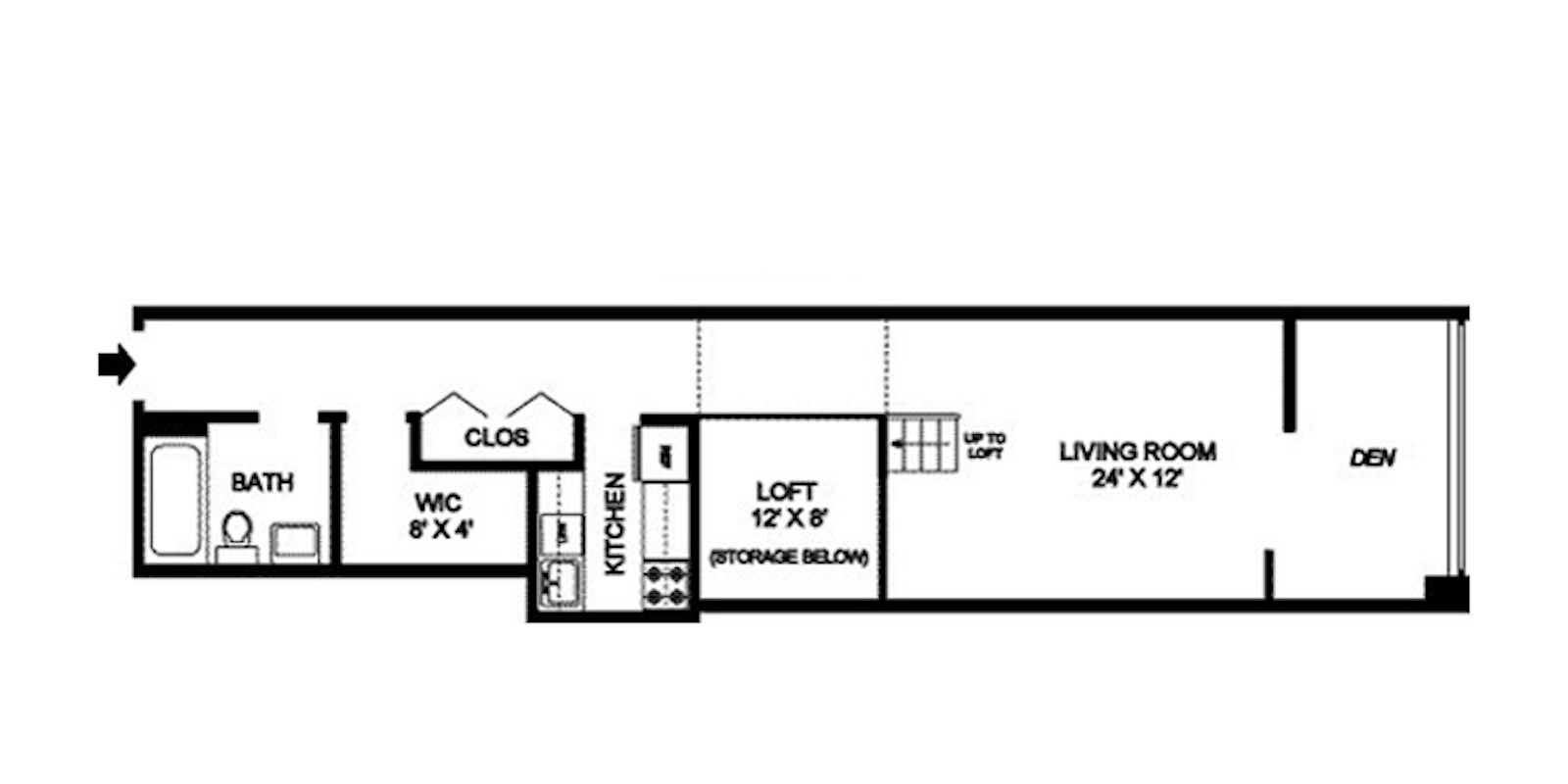 Floorplan for 310 East 46th Street, 3P