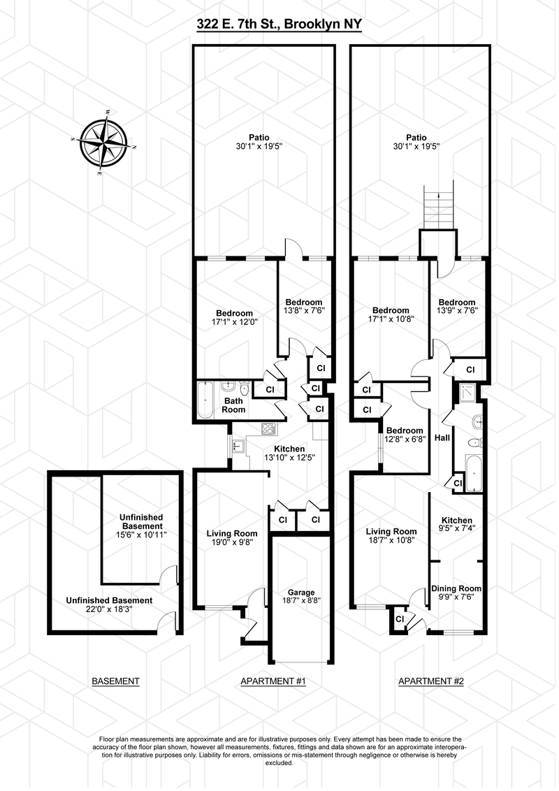 Floorplan for 322 East 7th Street