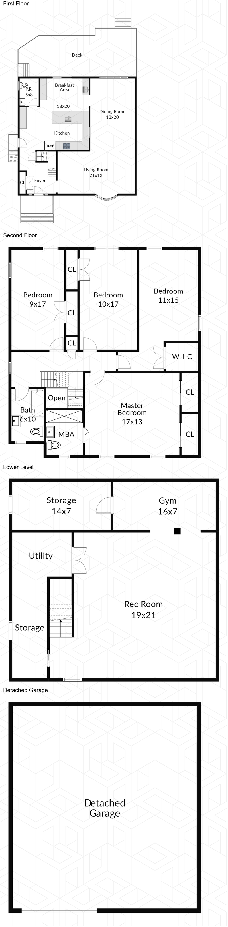 Floorplan for 9 Leo Terrace