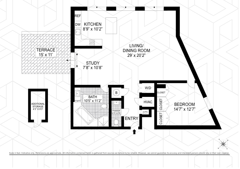 Floorplan for 364 St  Marks Avenue, 5B
