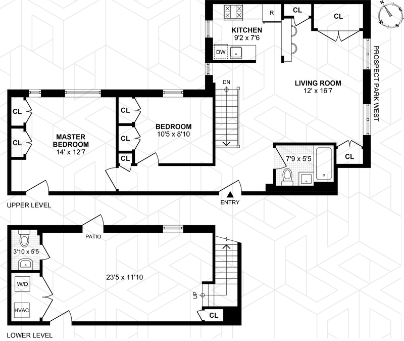 Floorplan for 145 Prospect Park West, E1