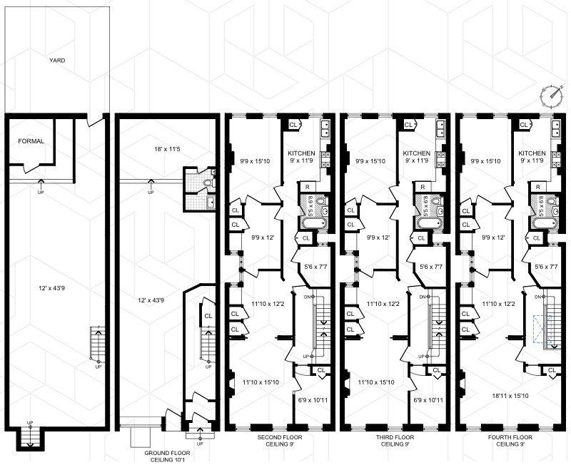 Floorplan for 144 7th Avenue