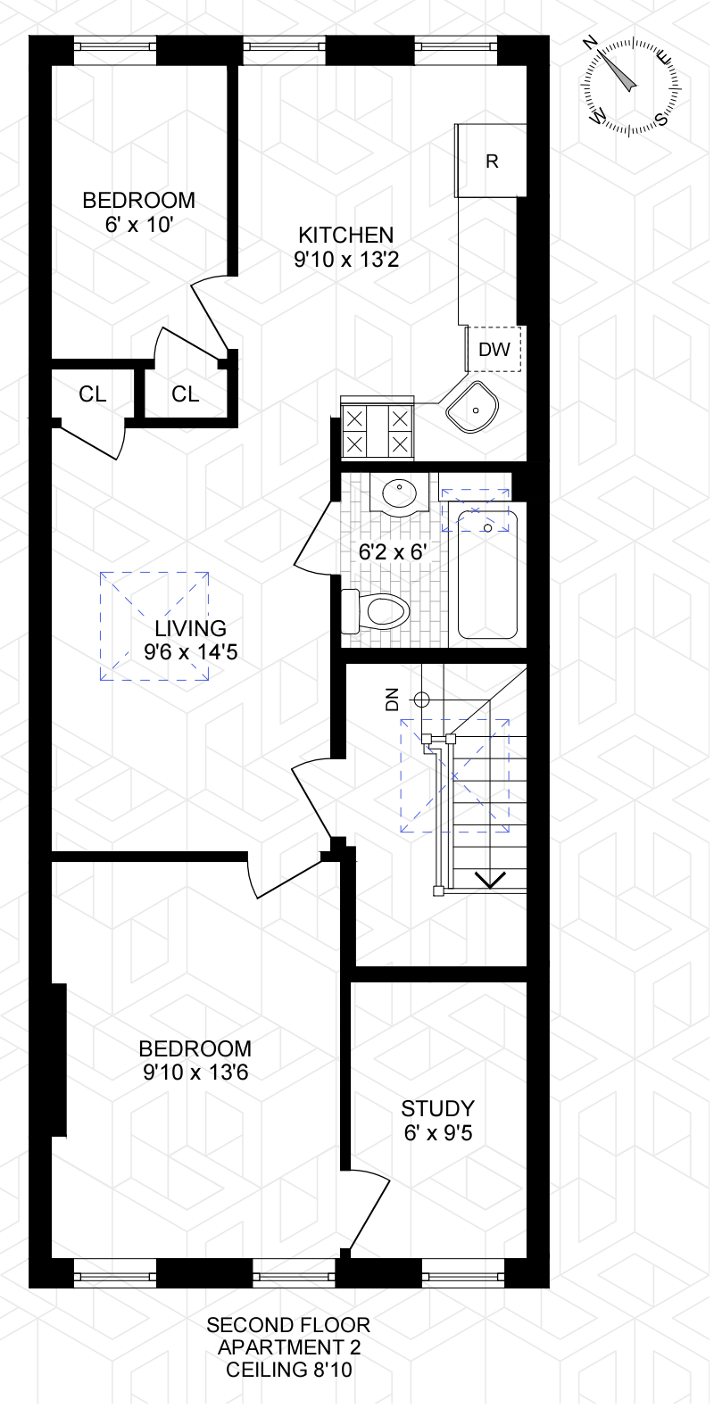 Floorplan for 573 17th Street, 2