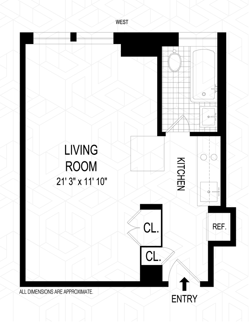 Floorplan for 205 East 78th Street, 7E