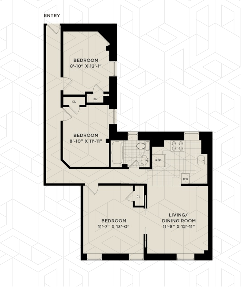 Floorplan for 215 West 116th Street