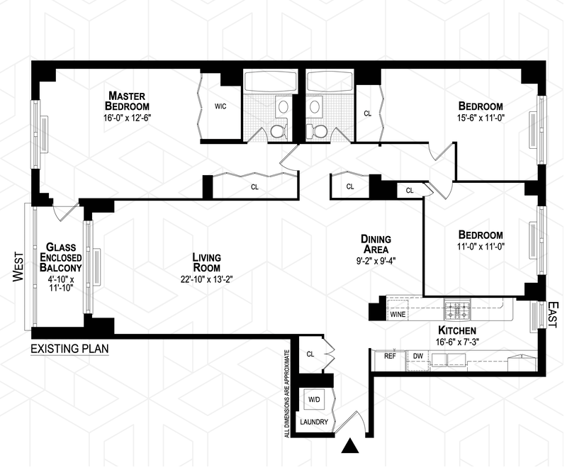 Floorplan for 401 East 89th Street, 10C