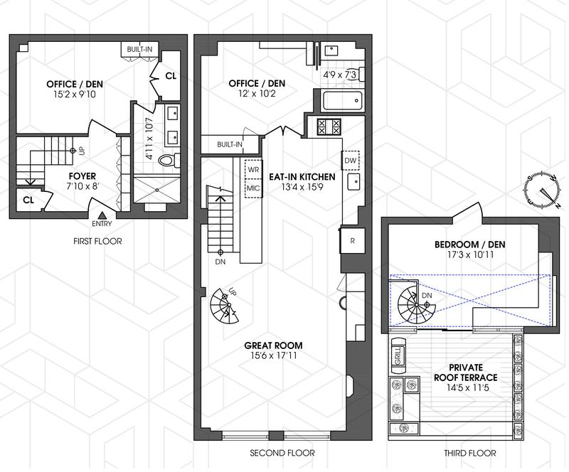 Floorplan for 14 East 4th Street, 1124