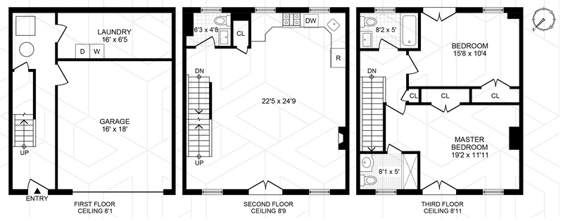 Floorplan for 421 Court Street