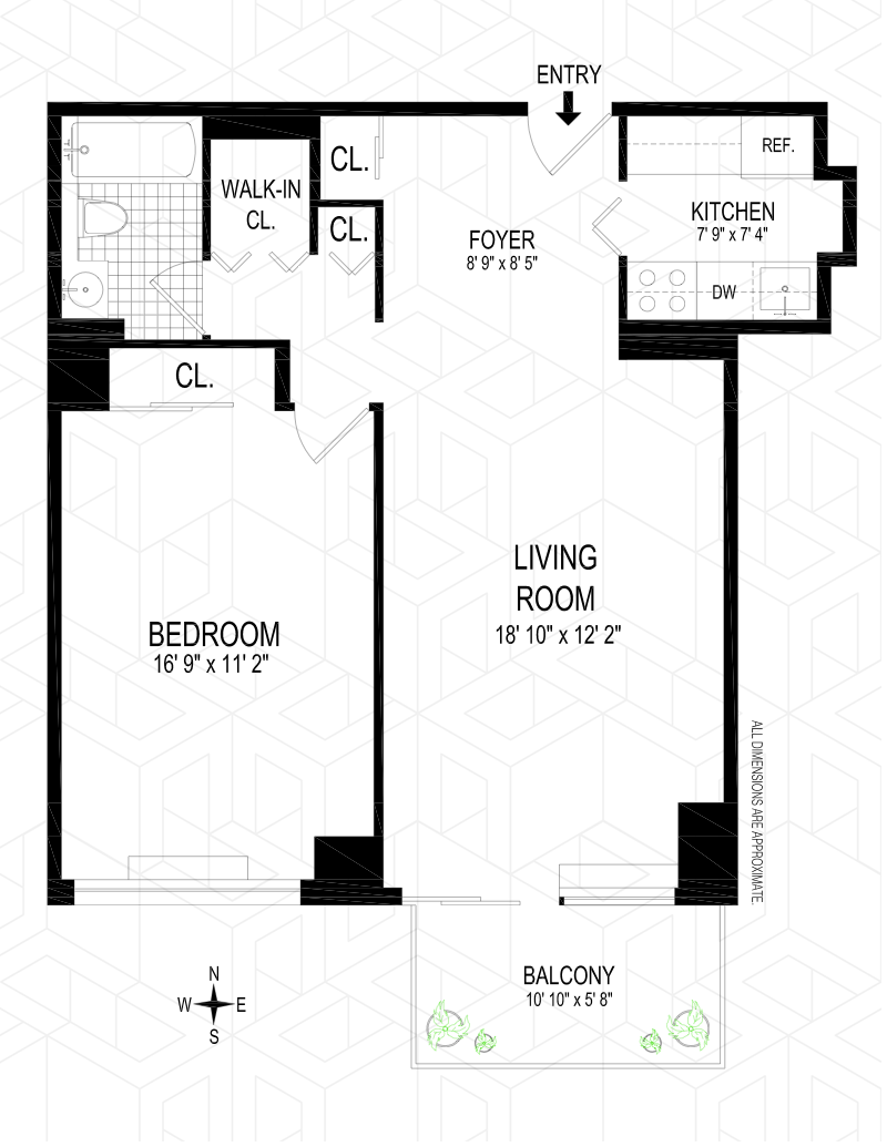 Floorplan for 301 East 79th Street, 6P