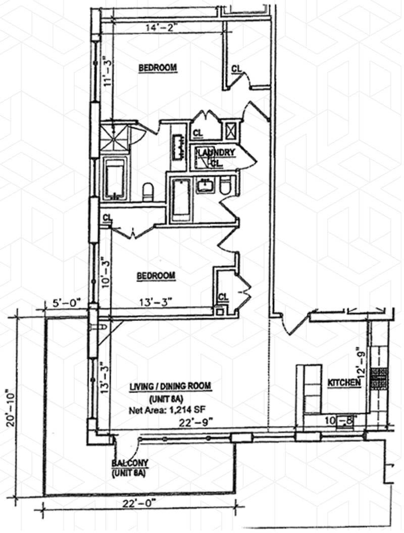 Floorplan for 10 -55 47th Ave, 8PHA