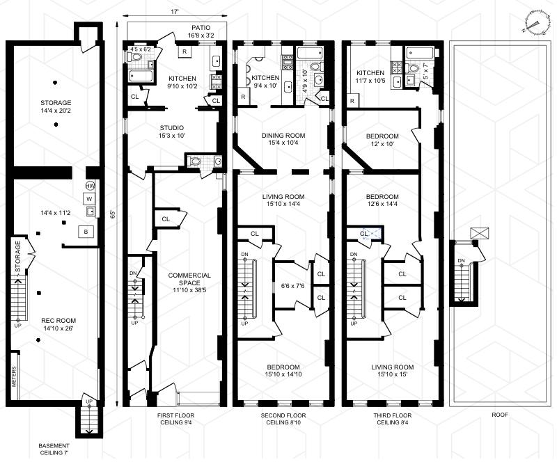 Floorplan for 69 6th Avenue
