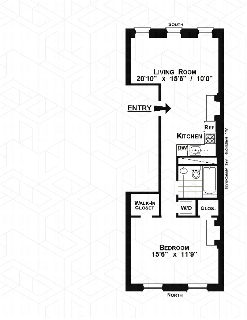 Floorplan for 39 Charles Street, PARLOR