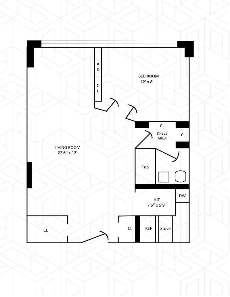Floorplan for 520 East 81st Street, 4A