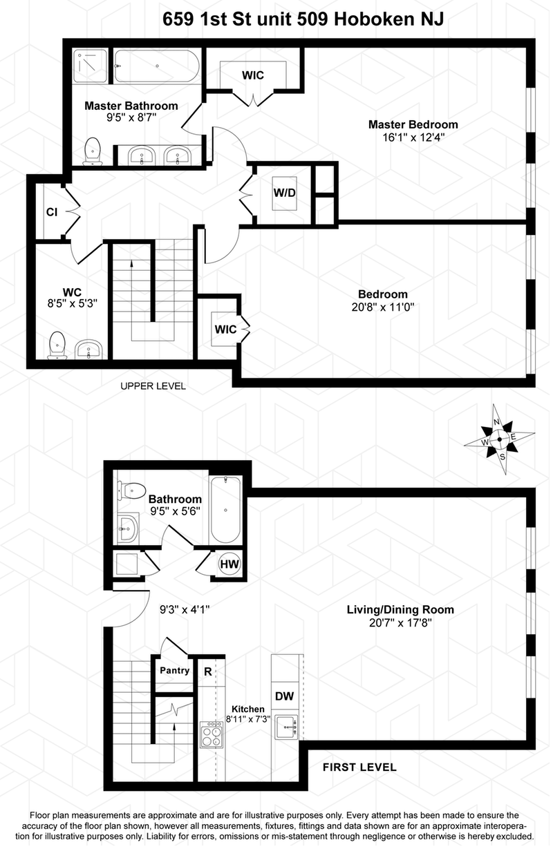 Floorplan for 659 1st St, 509