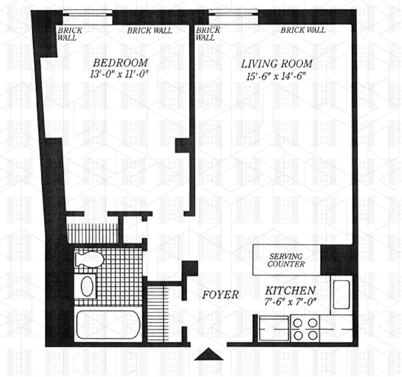 Floorplan for 720 Greenwich Street, 2R