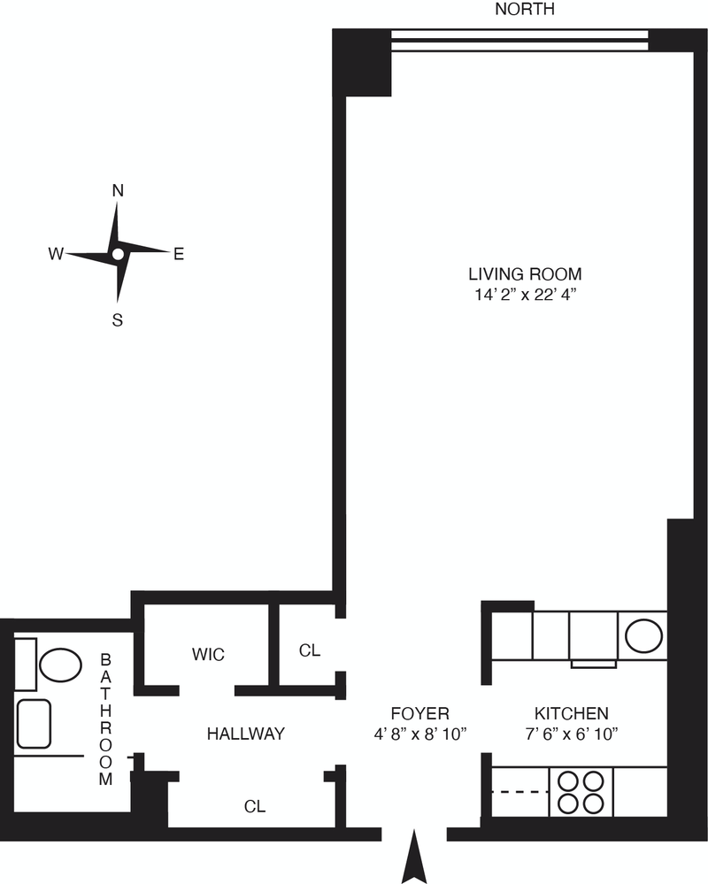 Floorplan for 118 East 60th Street, 21D