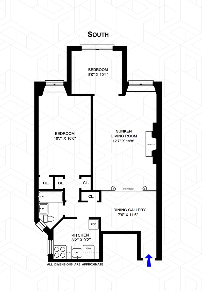 Floorplan for 530 East 88th Street, 5C
