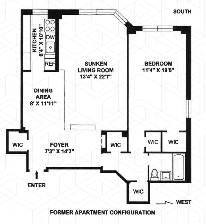 Floorplan for 215 East 79th Street, 6C