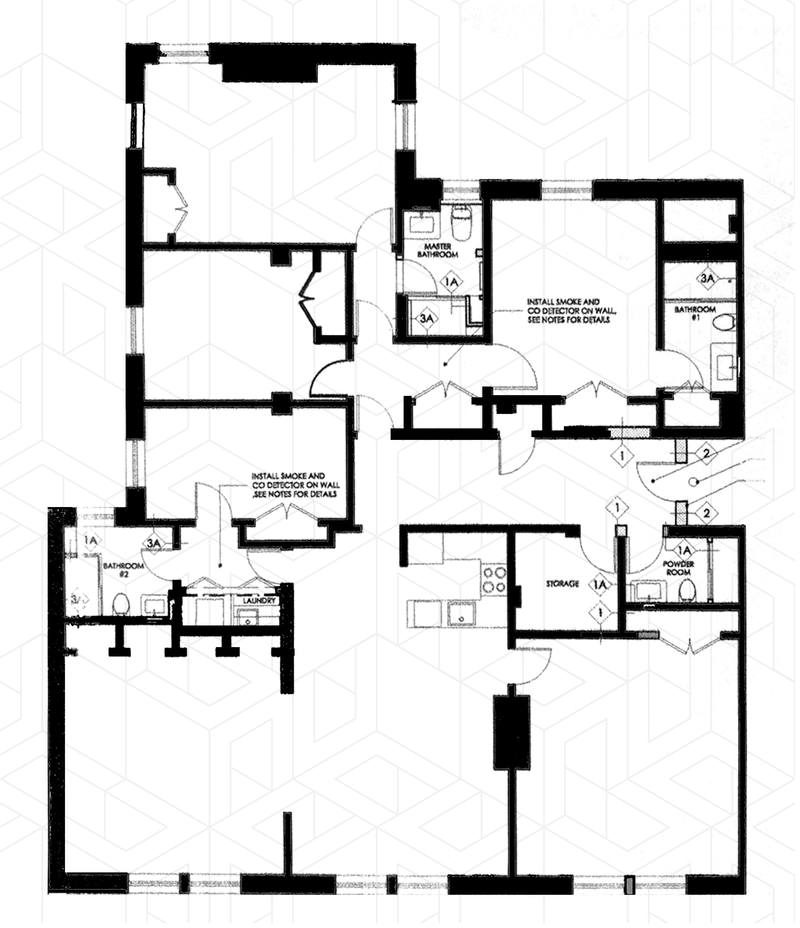 Floorplan for 100 West 80th Street