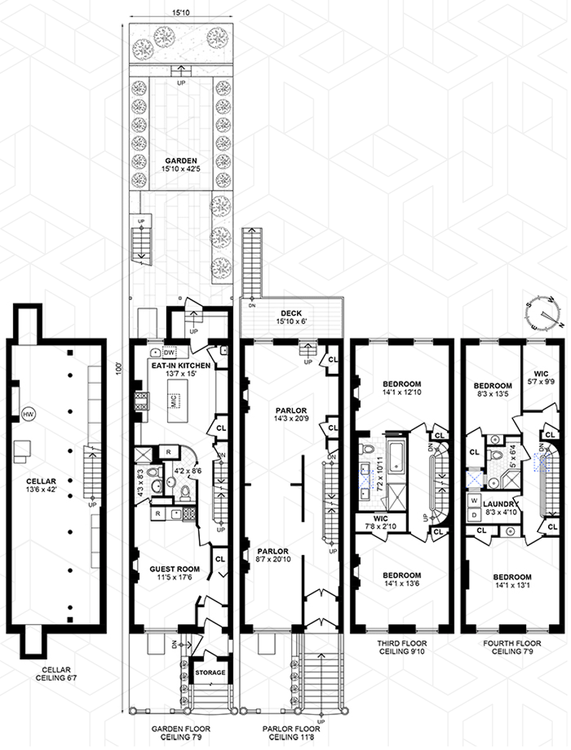Floorplan for 130 Saint James Place