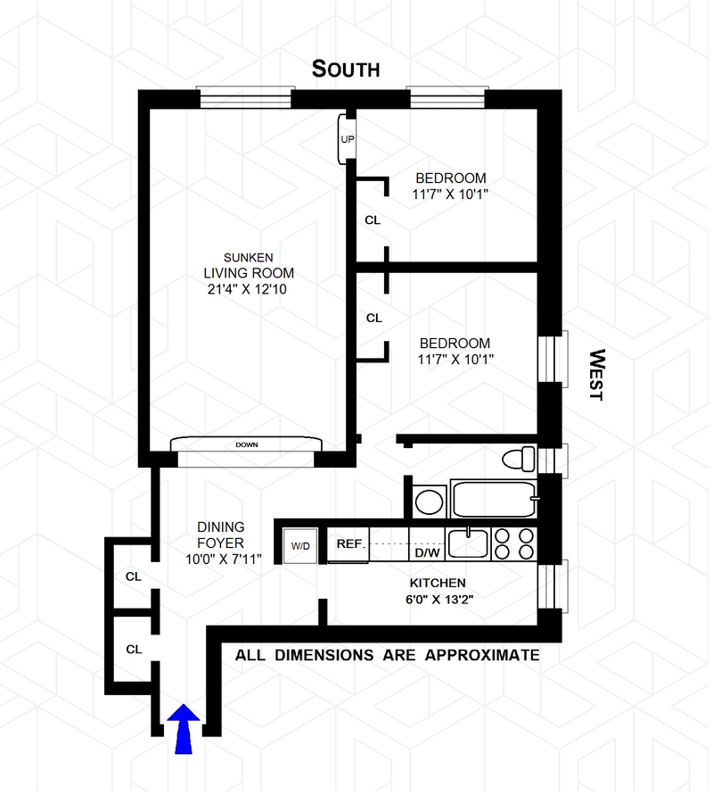 Floorplan for 310 East 75th Street