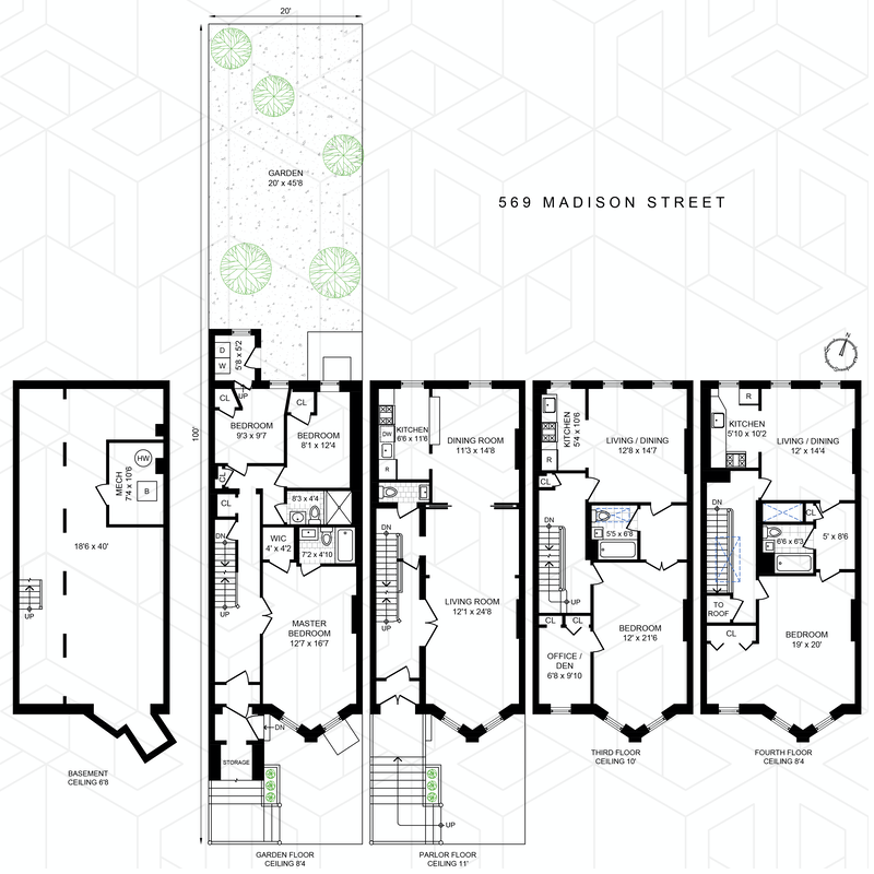 Floorplan for 569 Madison Street