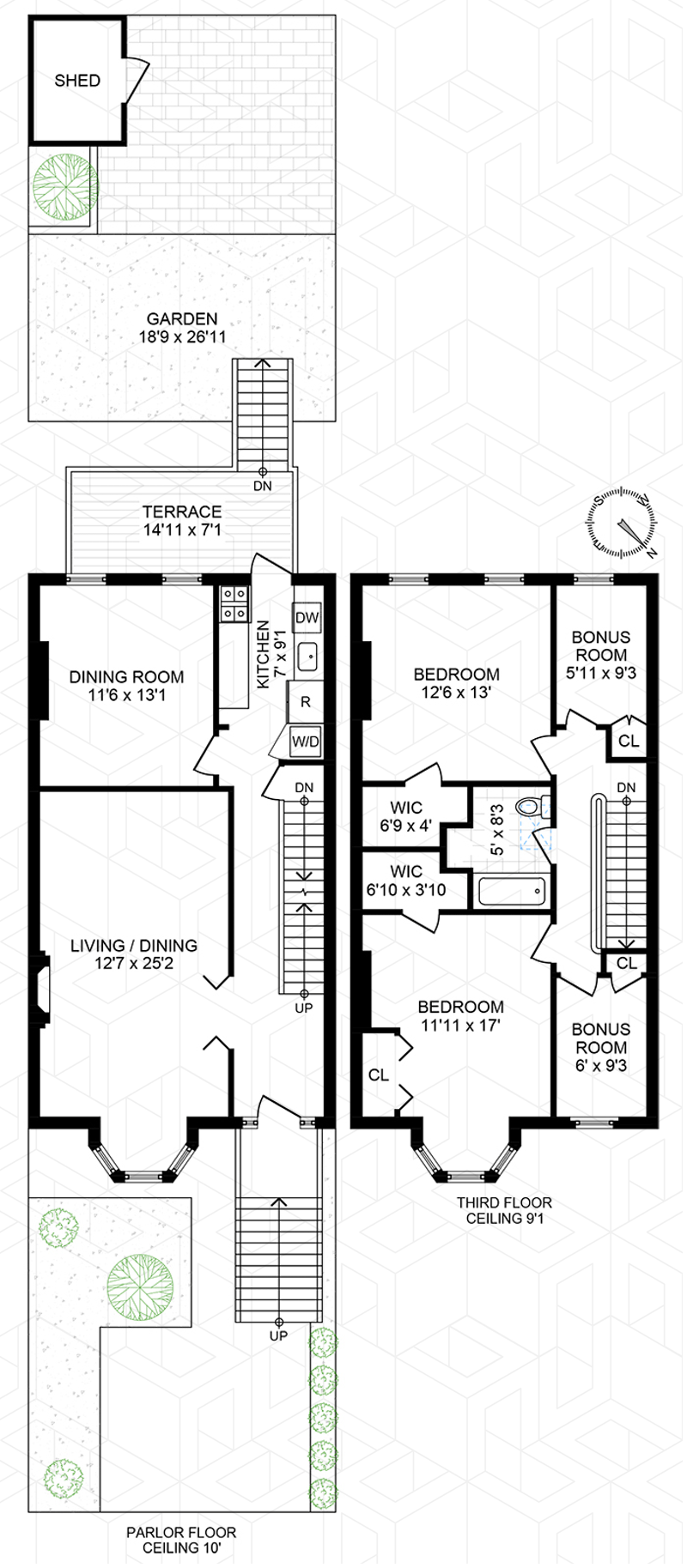 Floorplan for 87 Magnolia Ave, 2
