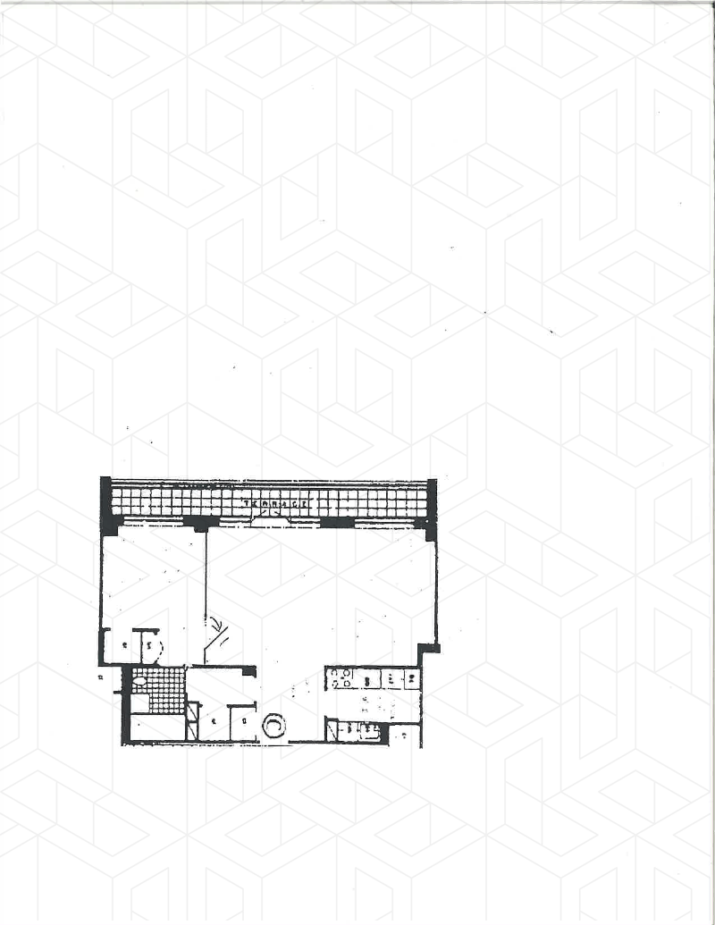 Floorplan for 57th/5th No Fee Huge Terrace