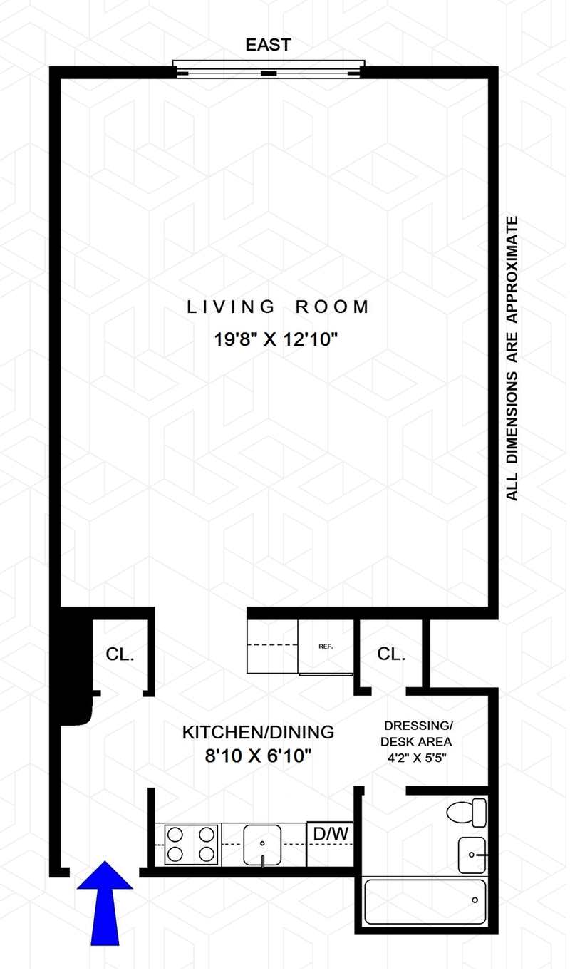 Floorplan for 70 Irving Place, 3D