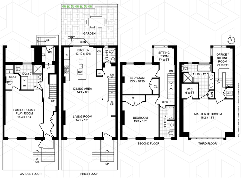 Floorplan for 154 8th Street