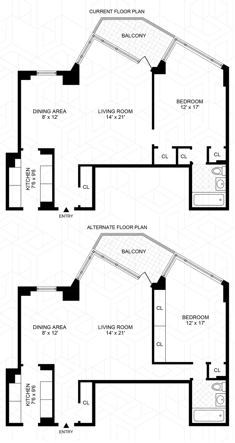 Floorplan for 60 Sutton Place South, 10ASOUTH