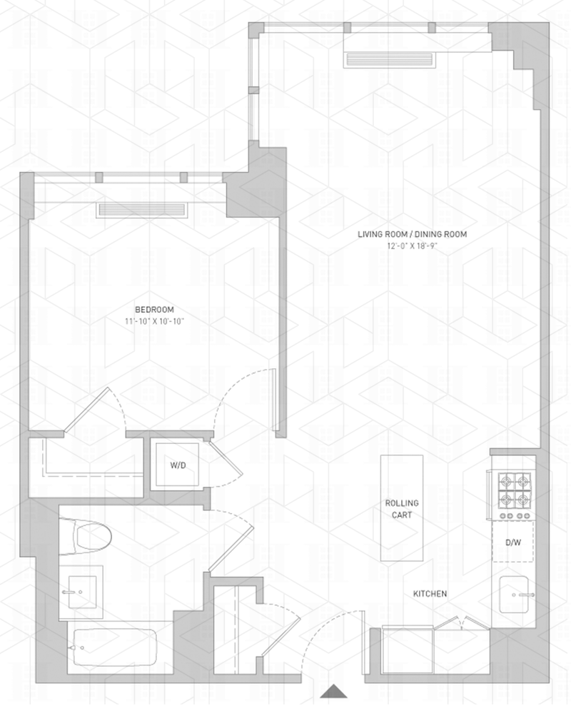 Floorplan for 388 Bridge Street, 36B