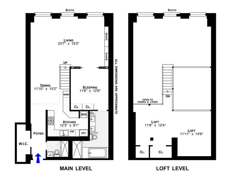 Floorplan for 7 Bond Street, 2A