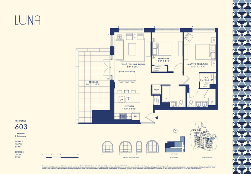 Floorplan for 229 9th Street, 307